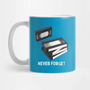 Never Forget Cassette Tape Mug